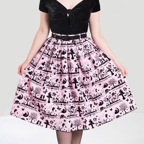 Hell Bunny Dresses & Skirts - Hell Bunny Pink Anderson Skirt